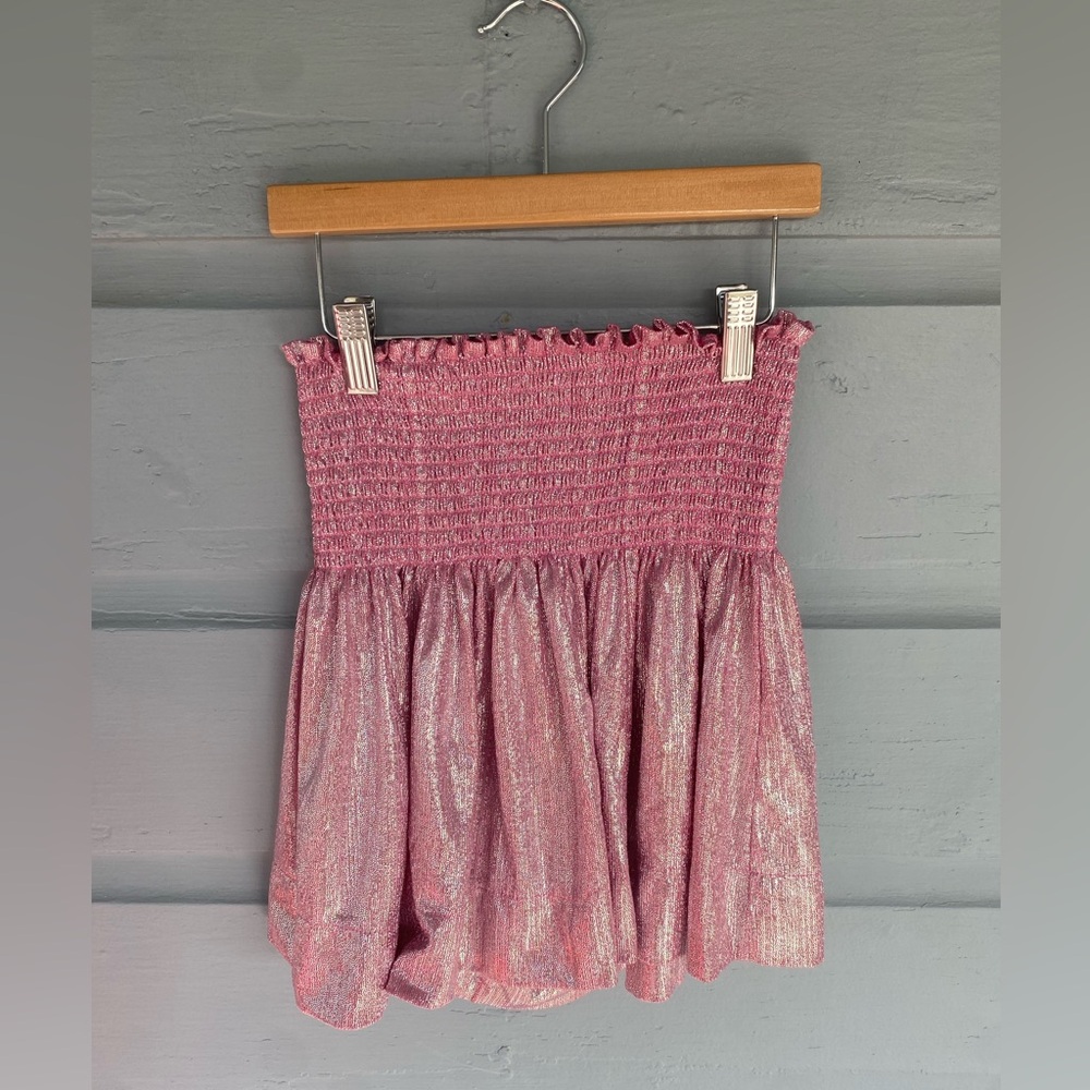 Queen of sparkles pink sparkly size Small shorts